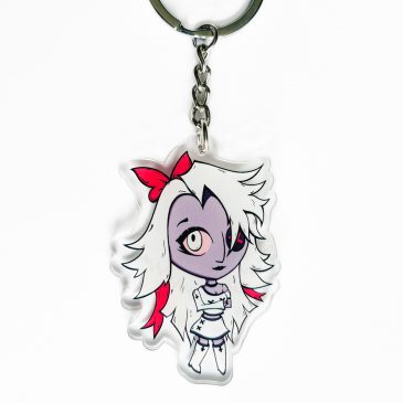 Acryl keychain Vaggie Hazbin Hotel by . 