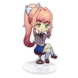 Acrylic-stand-standee-Monika-Doki-Doki-Literature-Club-fanart by .