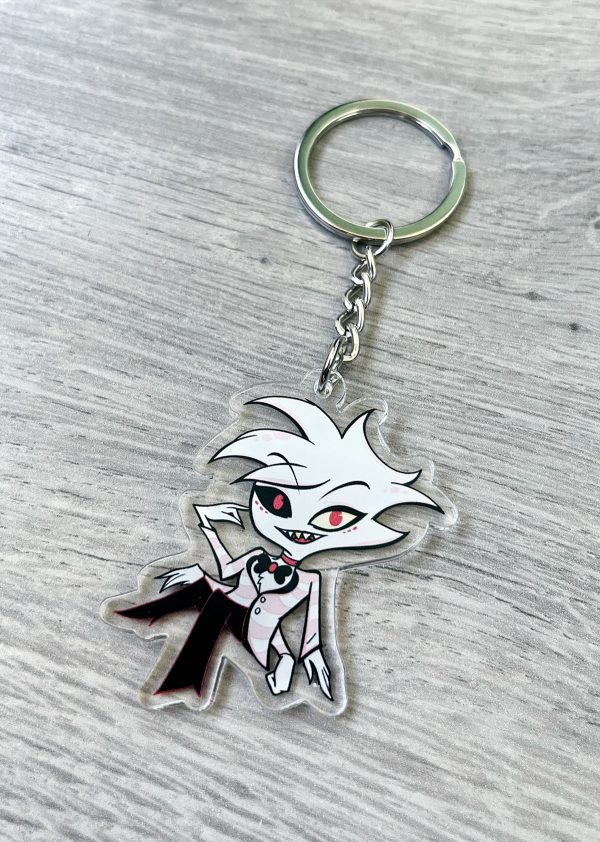 Hazbin Hotel - Acryl Keychain - Angel Dust