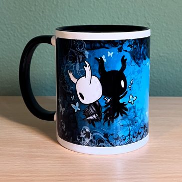 Blauwe Hollow Knight mok mug Shade by .