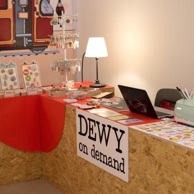 Dewy-on-demand corner
