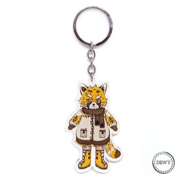 Foxy sleutelhanger by . 