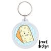 Front-design-keychain-cheese by .
