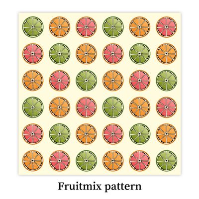 Fruitmix-pattern-DewyCreations by Dewy Venerius. 
