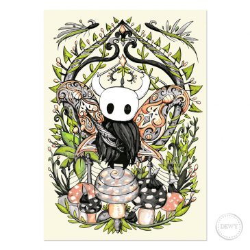 Hollow-Knight-Artwork-DewyCreations by Dewy Venerius. 