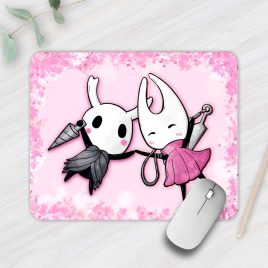 Hollow Knight Silkson gamer mousepad Hornet pink roze muismat kawaii schattig by . 