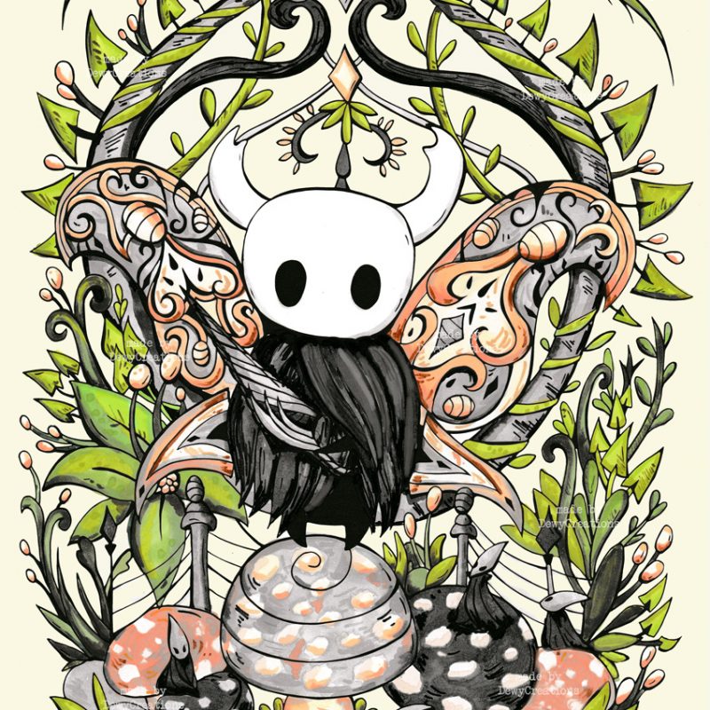 Hollow Knight Greenpath Fan Art