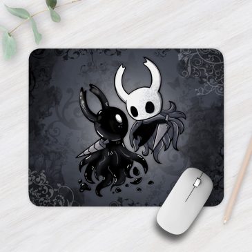 Hollow Knight fanart mousepad black void shade by . 