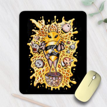 Hollow Knight fanart mousepad muismat Beehive Hiveknight by . 