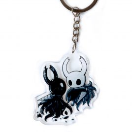 Hollow Knight-keychain-Void-Knight by . 