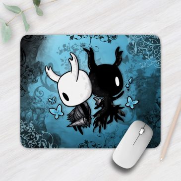 Hollow Knight lifeblood fanart mousepad blue shade by . 