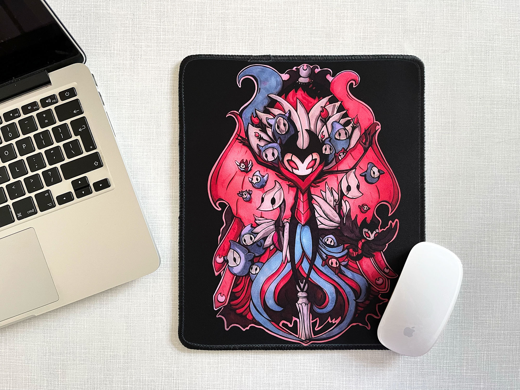 Hollow Knight mousepad Grimm Troupe B by .