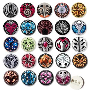 Hollow-knight-charms-buttons-DewyCreations by . 