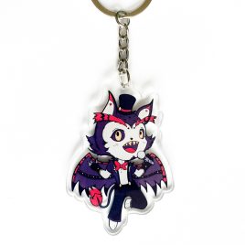 Husk acrylic keychain Hazbin Hotel by . 