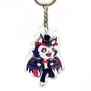 Husk acrylic keychain Hazbin Hotel by .