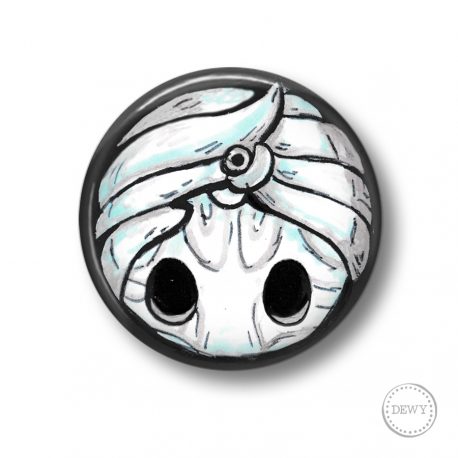 Kingsoul-charm-Hollow-Knight-button by Dewy Venerius. 