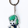 Knight&Grub-Hollow-Knight-acrylic-keychain by .