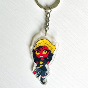 Millerd Millie acrylic keychain Helluve Boss by .