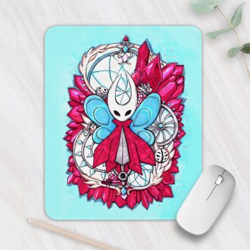 Mousepad fanart Hollow Knight Hornet Crystal Peak by . 