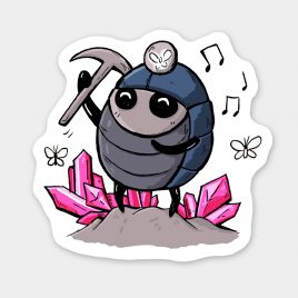 Myla-sticker-Hollow-Knight-fanartB by . 