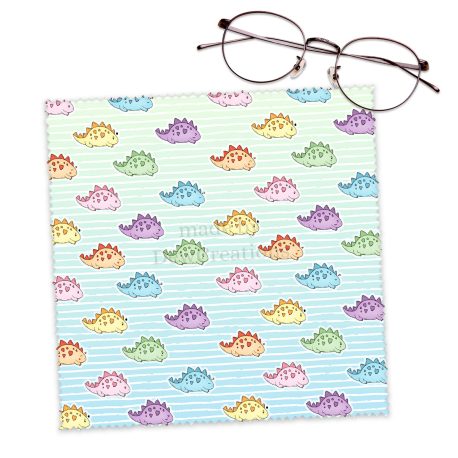 Regenboog pastel kawaii brillendoekje dino meisjes by . 