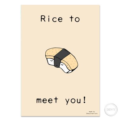 Rice to meet you design 2
