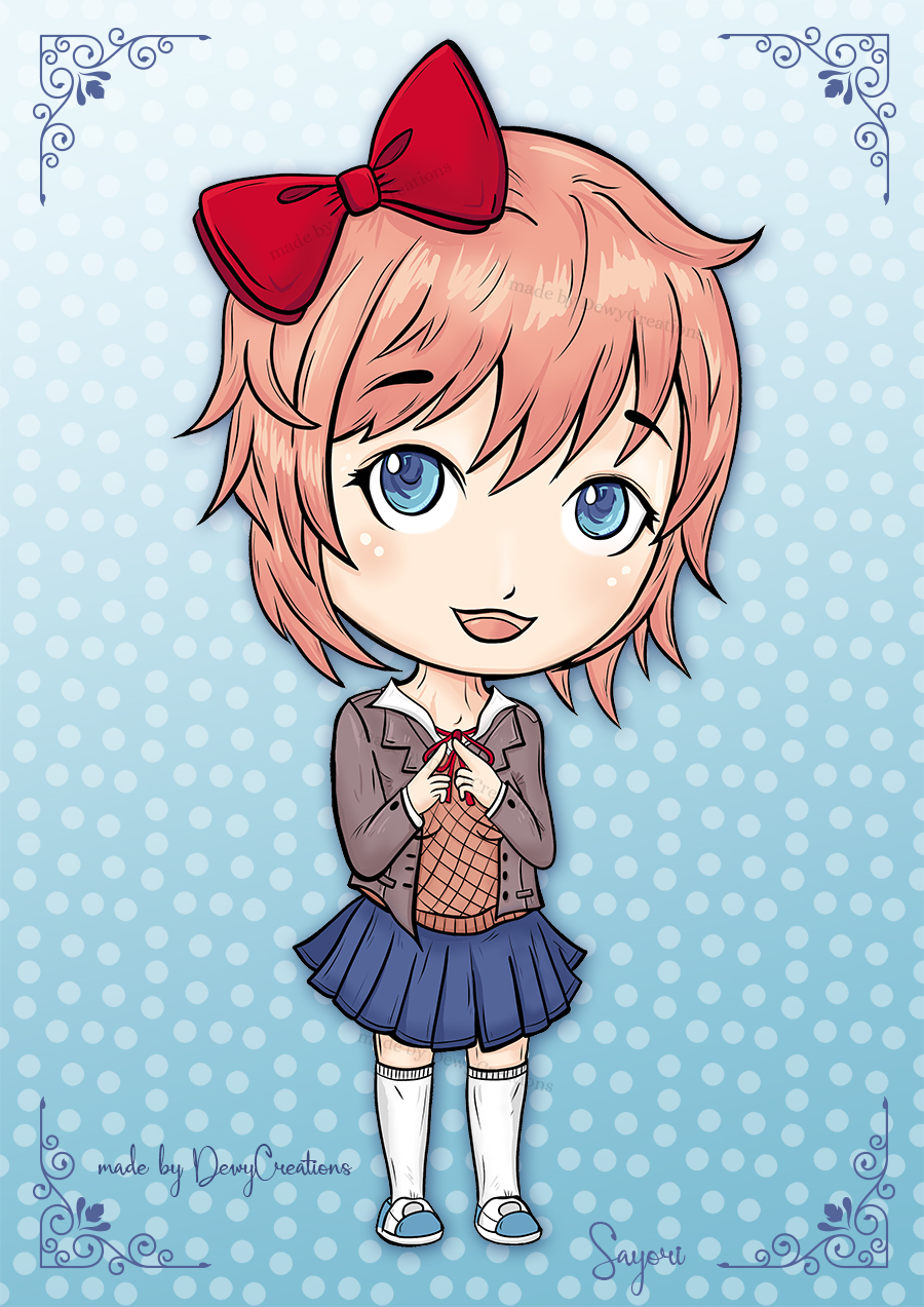 Sayori fanart Doki Doki Literature club - €9,50