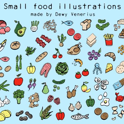 Food & ingredient illustrations