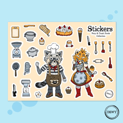 Example of Sticker Sheet