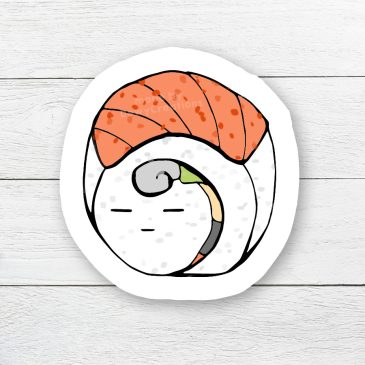 Sushi sticker Uramaki by . 
