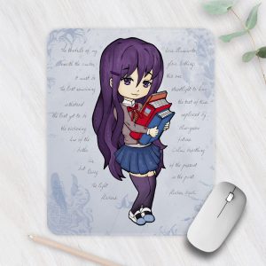 Yuri Doki Doki Literature Club DDLC mousepad muismat by .