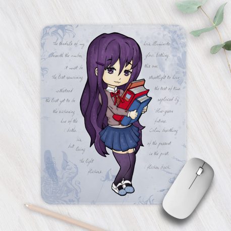 Yuri Doki Doki Literature Club DDLC mousepad muismat by . 