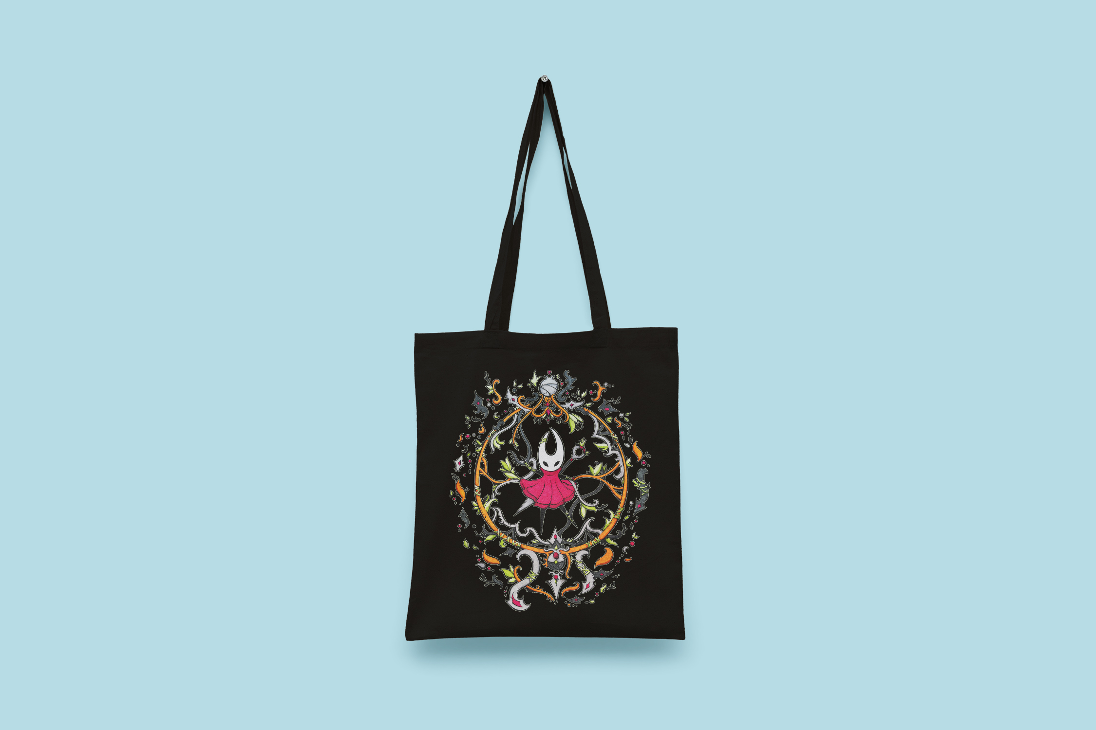 Zwarte Hollow Knight Silksong Tote Bag Hornet by .